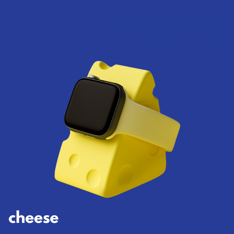 Cheese Apple iWatch Charging Stand for Apple Watch