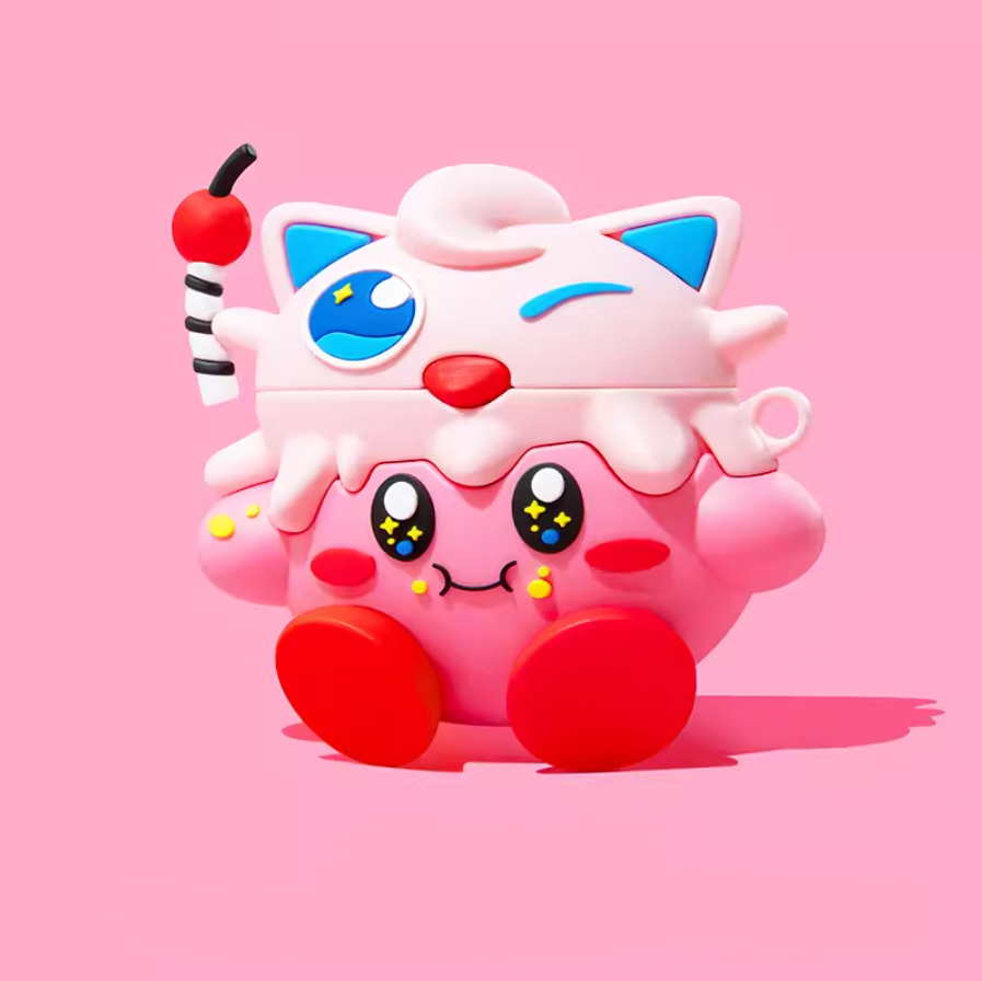Kirby Puff AirPods Case