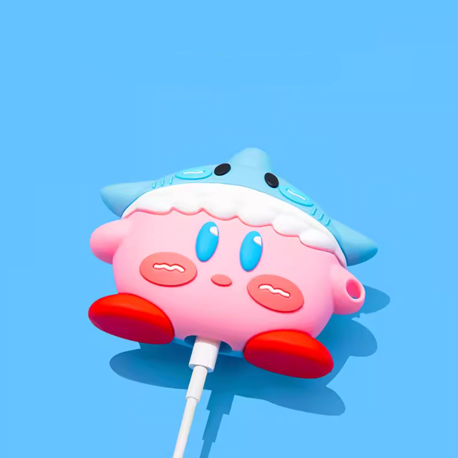 Shark Kirby AirPods Case