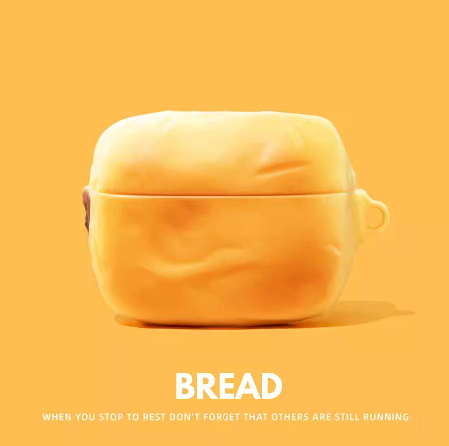 Bread AirPods Case for AirPods Pro 2, Pro, 5, 4, 3 & more