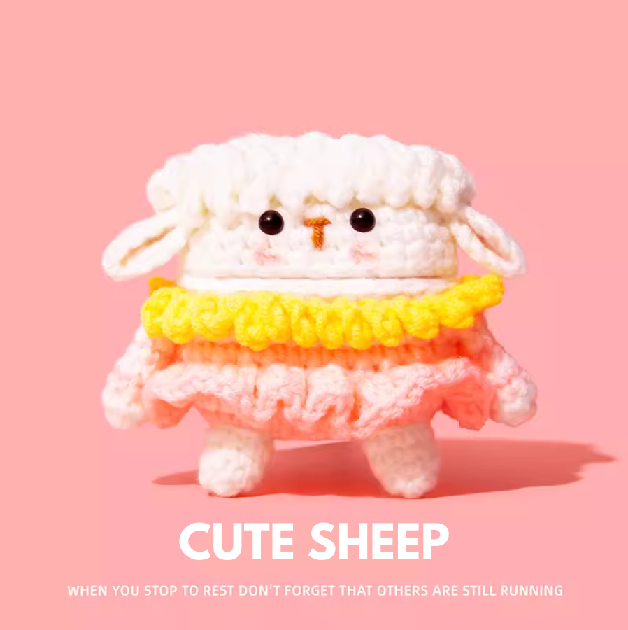 Cute Sheep AirPods Case