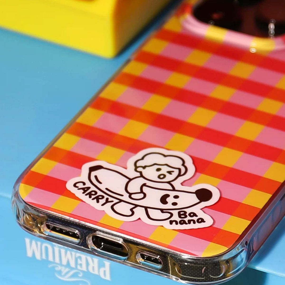 Carry Banana iPhone Case – detail view