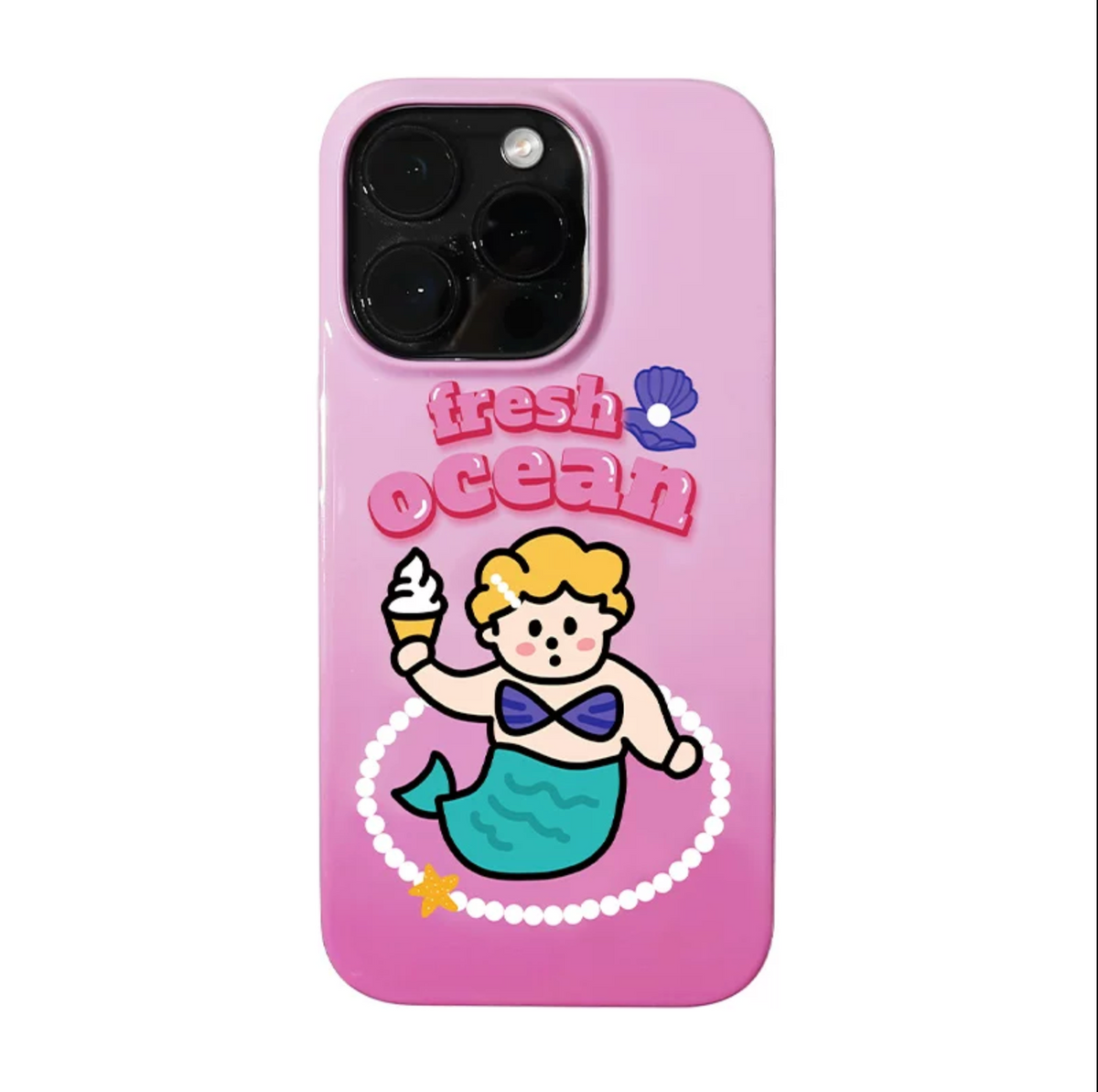 Fresh Ocean iPhone Case – detail view