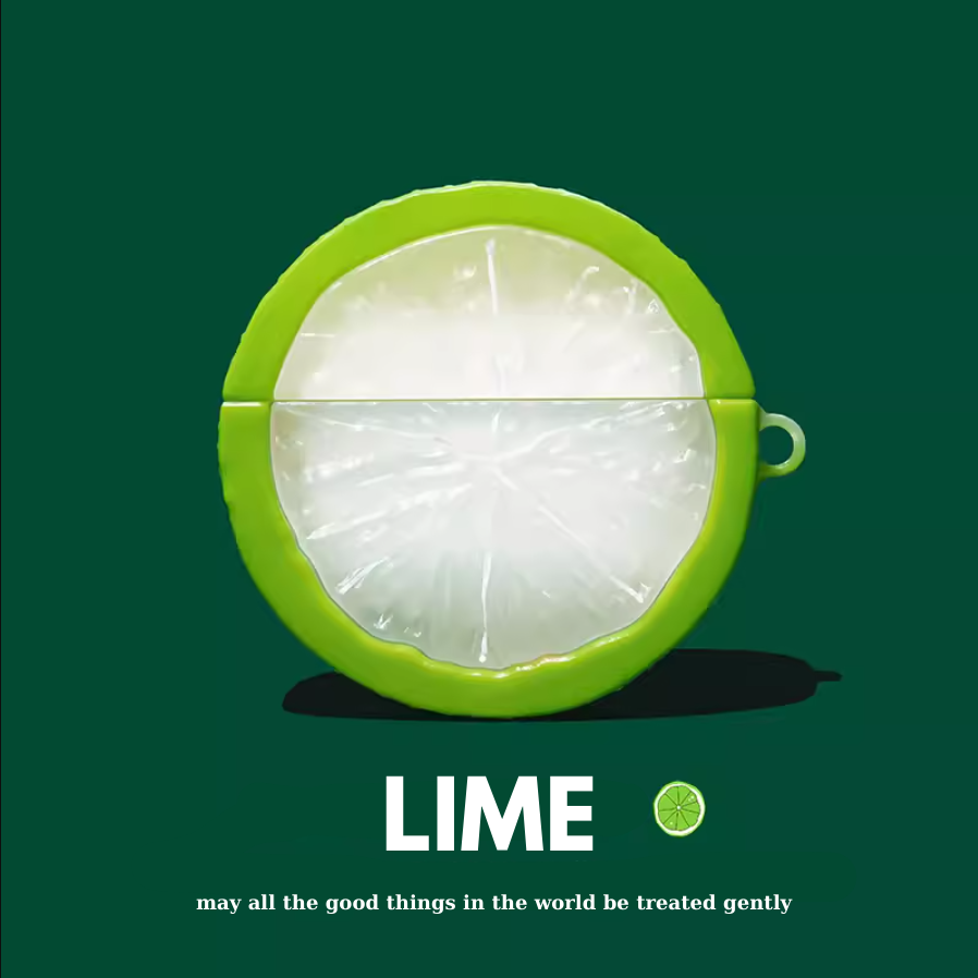 Lemon Lime AirPods Case
