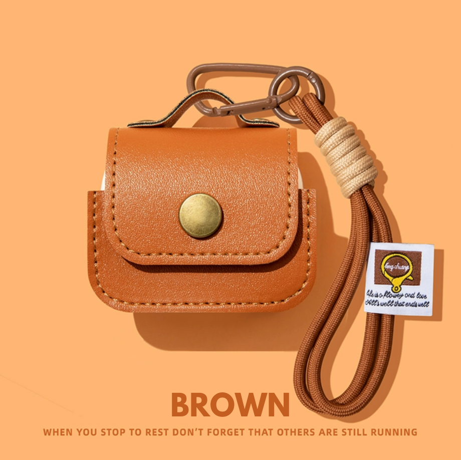 Leather Bag AirPods Case
