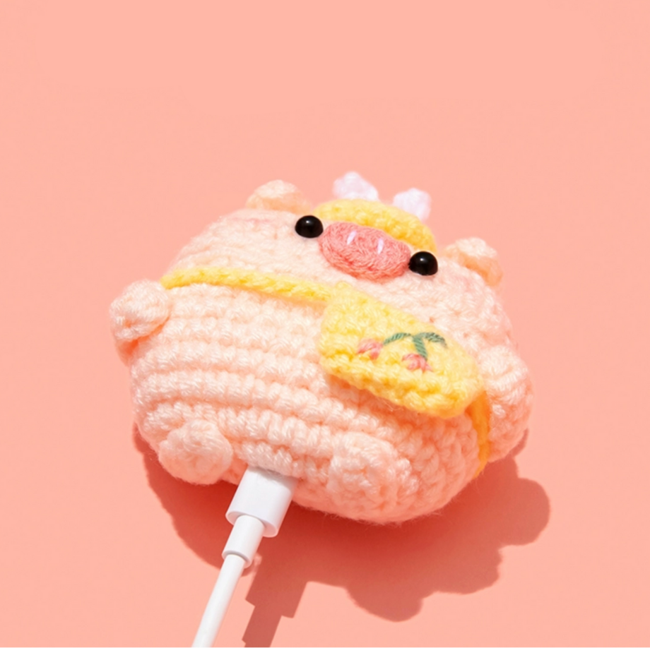 Cherry Pig AirPods Case