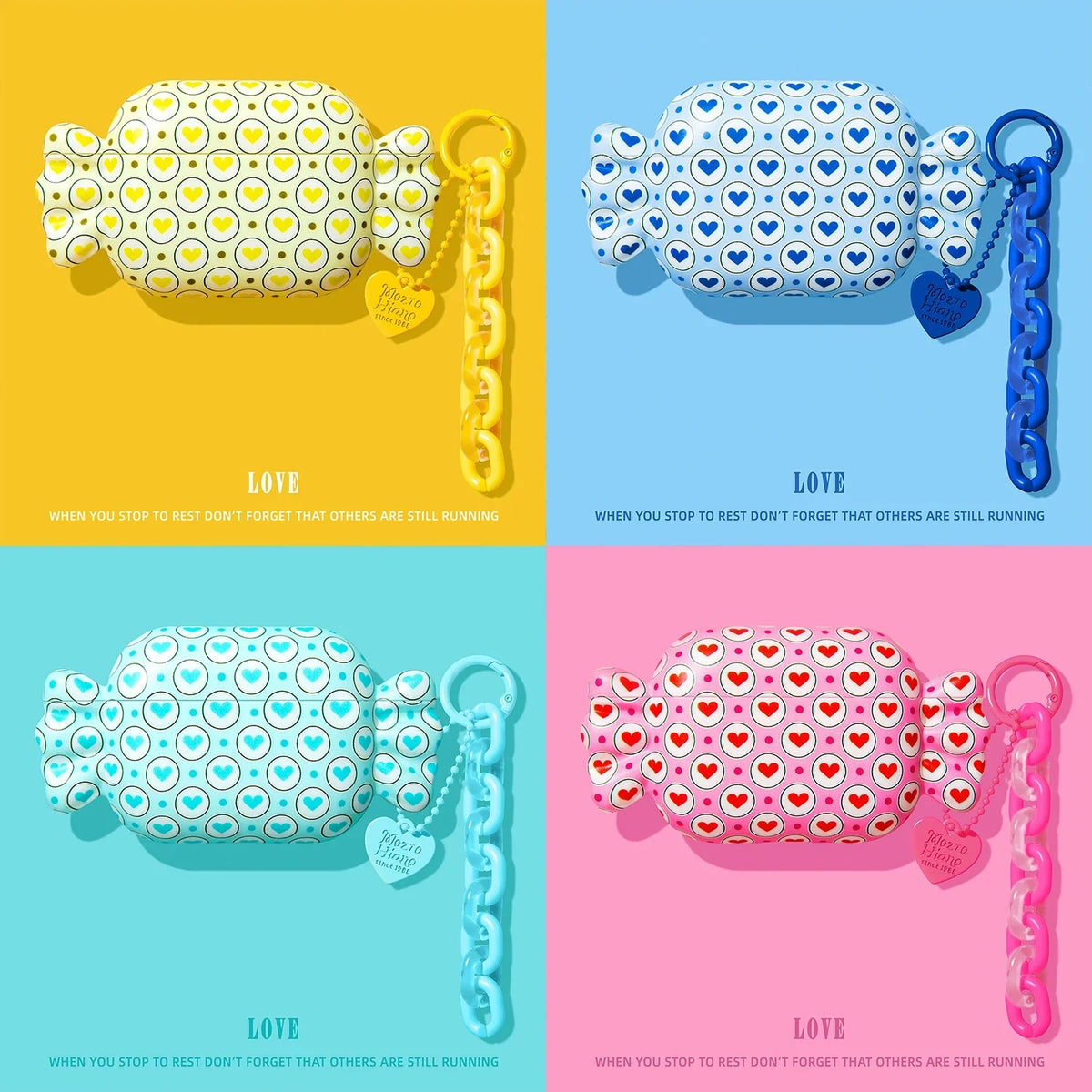 Candy Wrapper AirPods Case – detail view