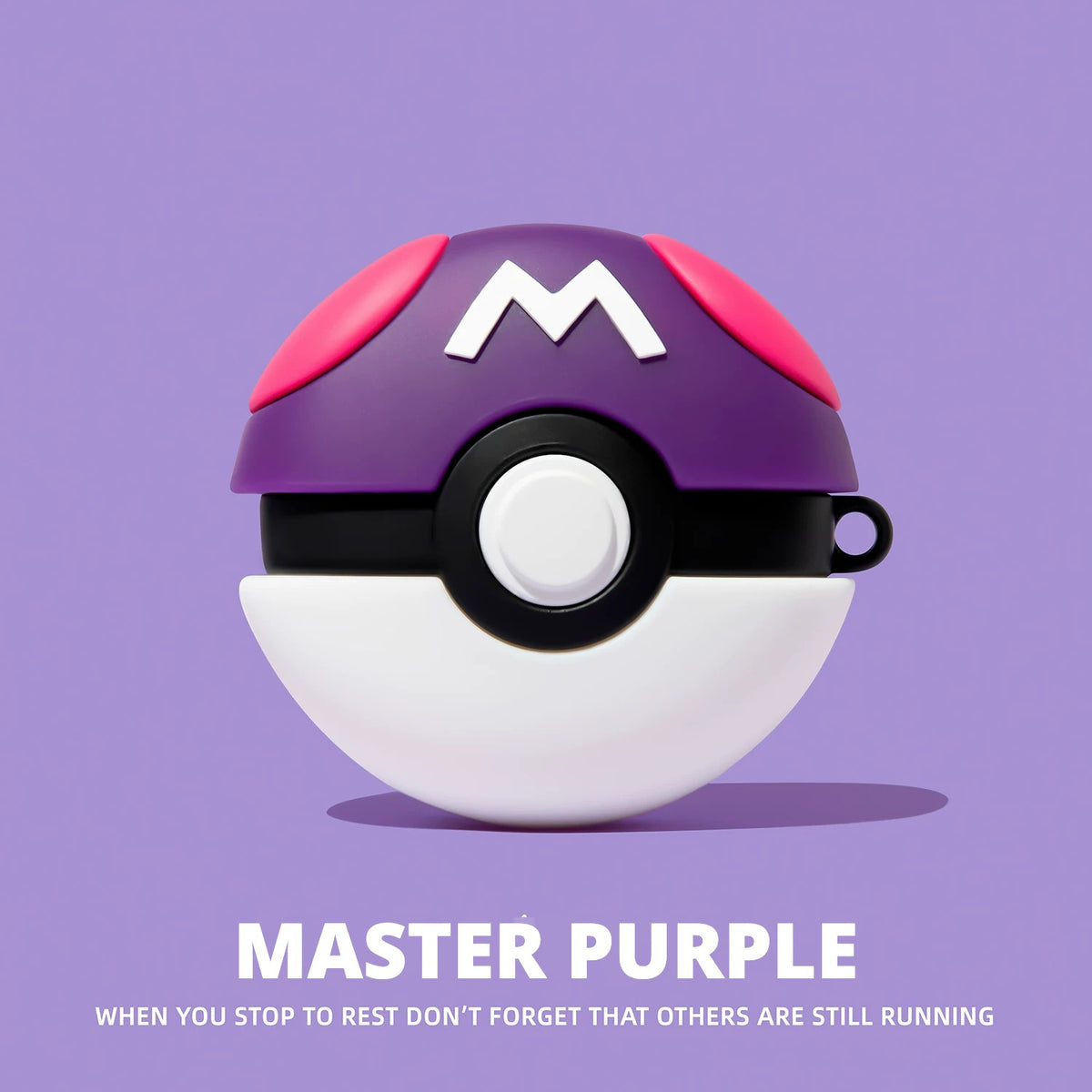 Catch Ball AirPods Case – Master Purple – Ring