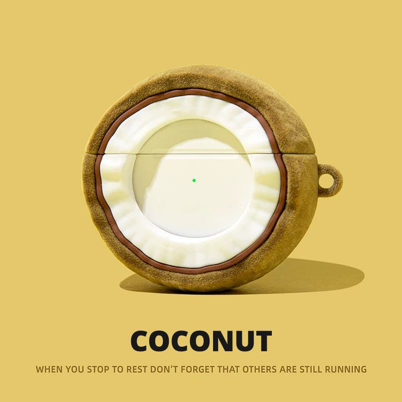 Coconut AirPods Case – Brown Ring