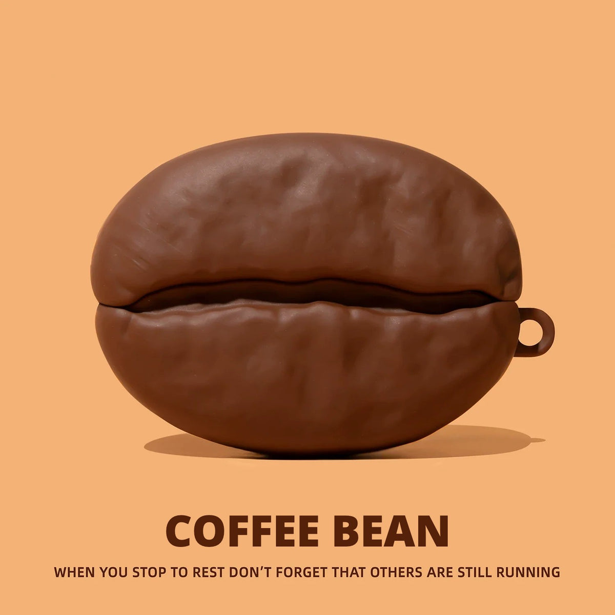 Coffee Bean AirPods Case – Brown Ring