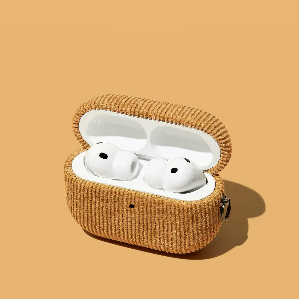 Corduroy AirPods Case – detail view