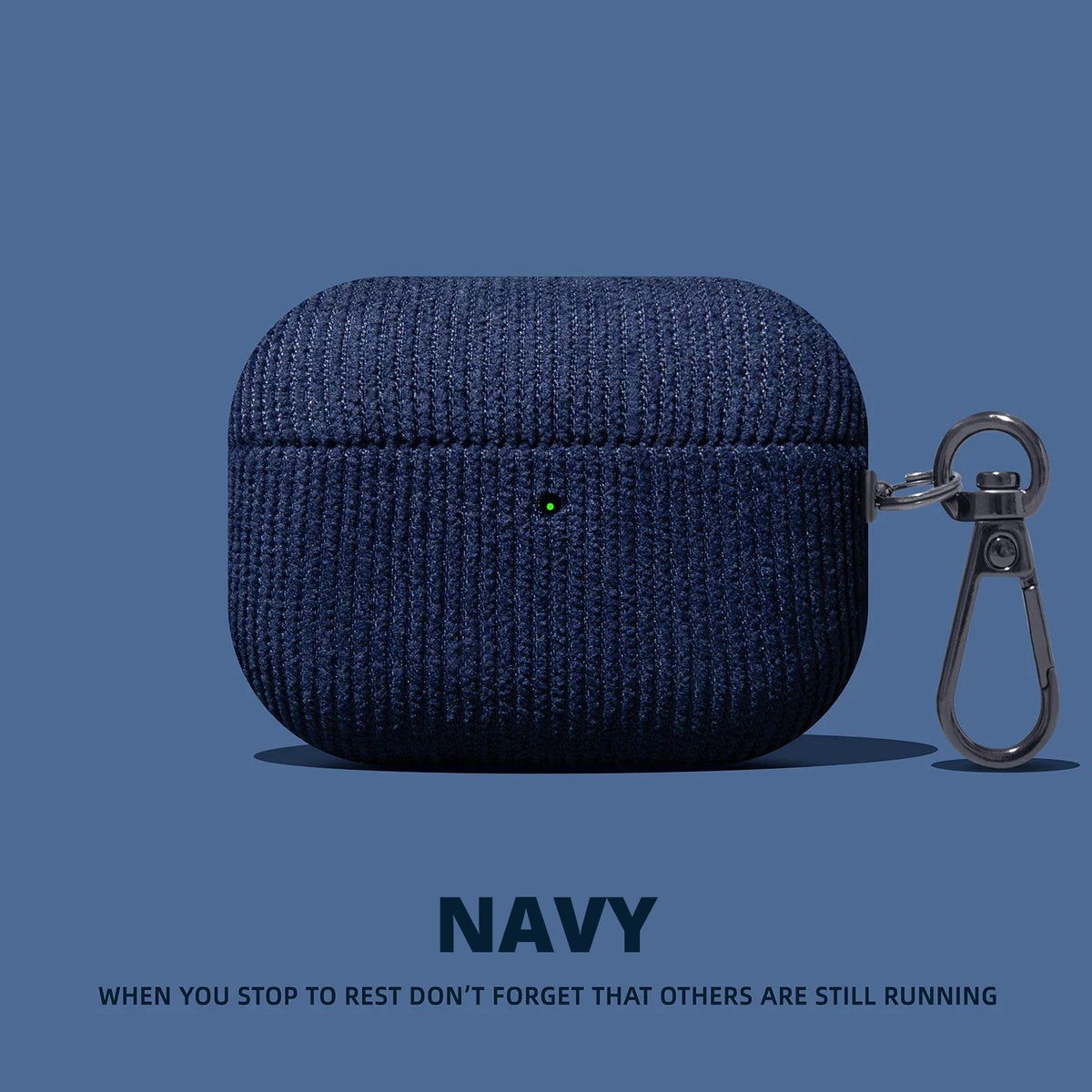 Corduroy AirPods Case – Navy