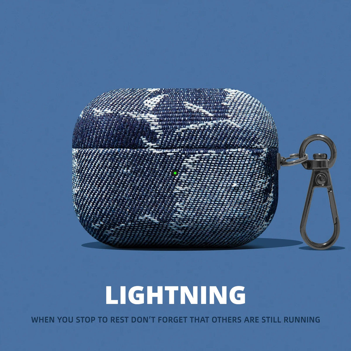 Denim AirPods Case – Lightning