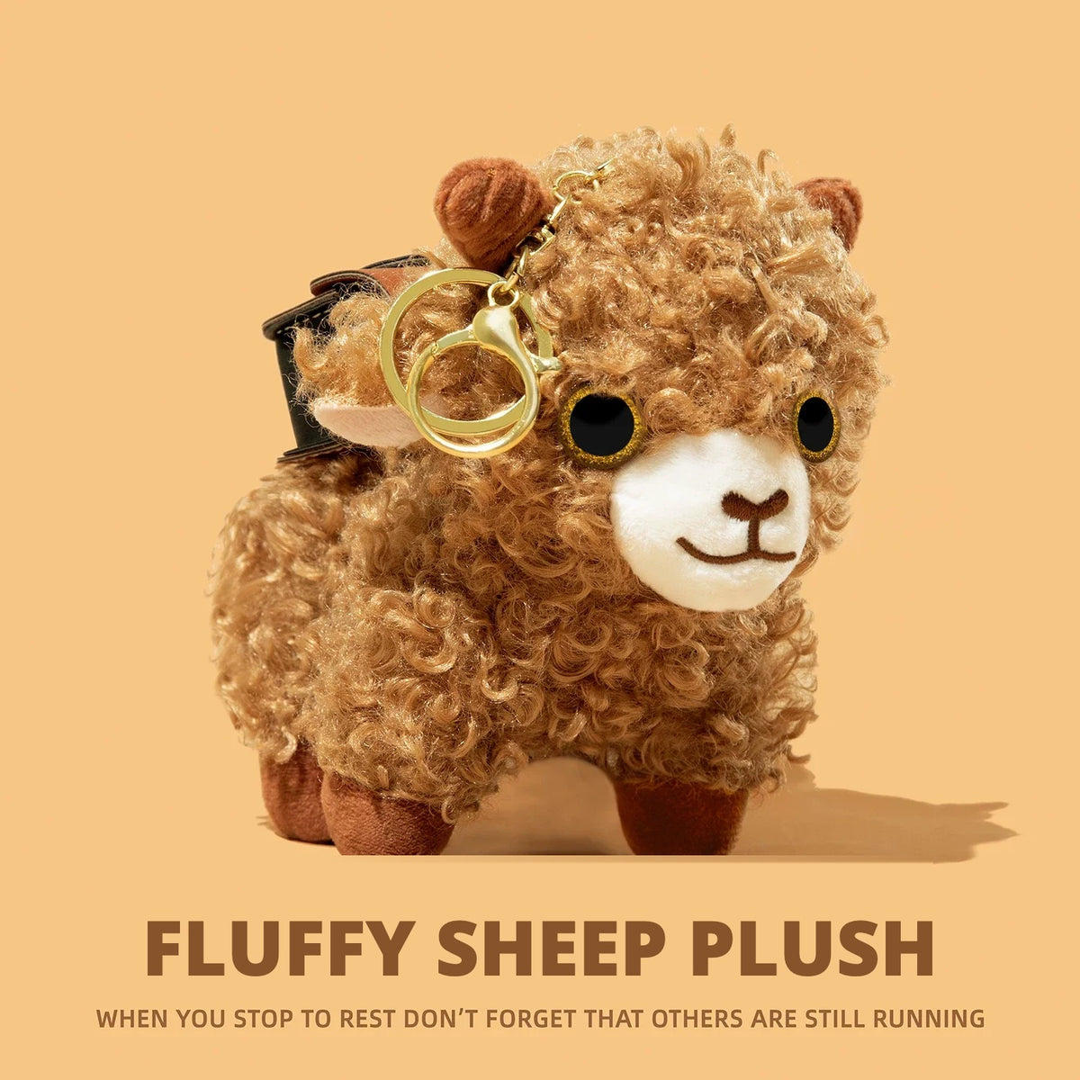 Fluffy Sheep Plush AirPods Case for AirPods Pro 3, Pro 2, Pro, 5, 4 & more