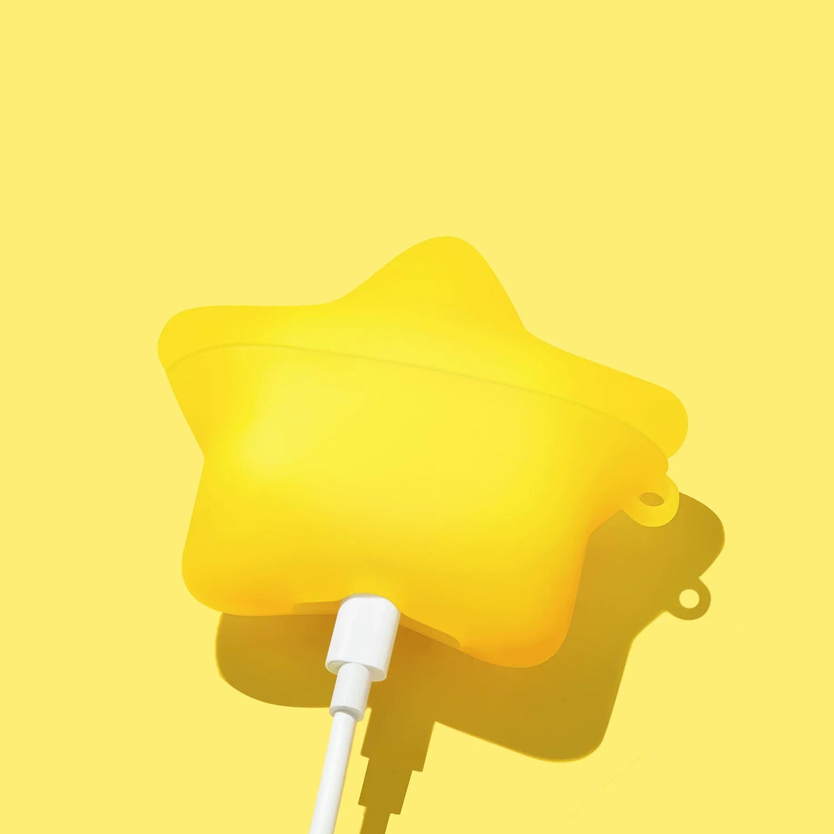 Glow Star-Shaped AirPods Case – detail view