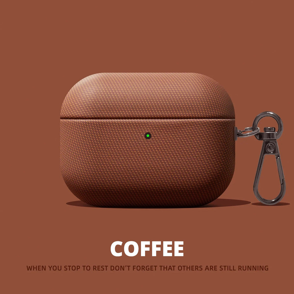 Houndstooth AirPods Case – Coffee