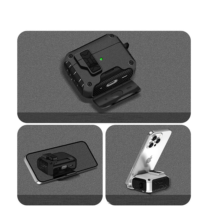 Magnetic Kickstand AirPods Case – detail view
