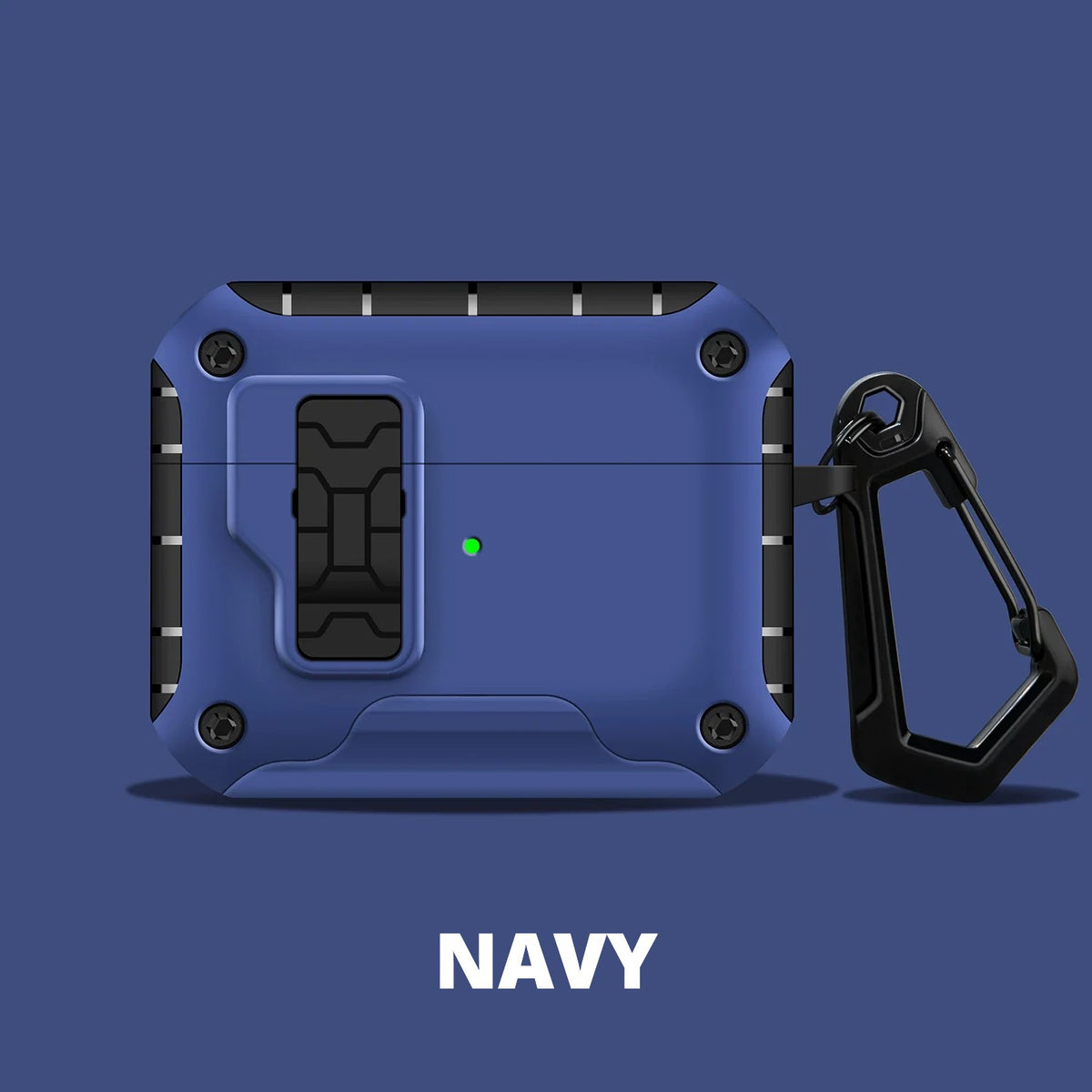 Magnetic Kickstand AirPods Case – Navy