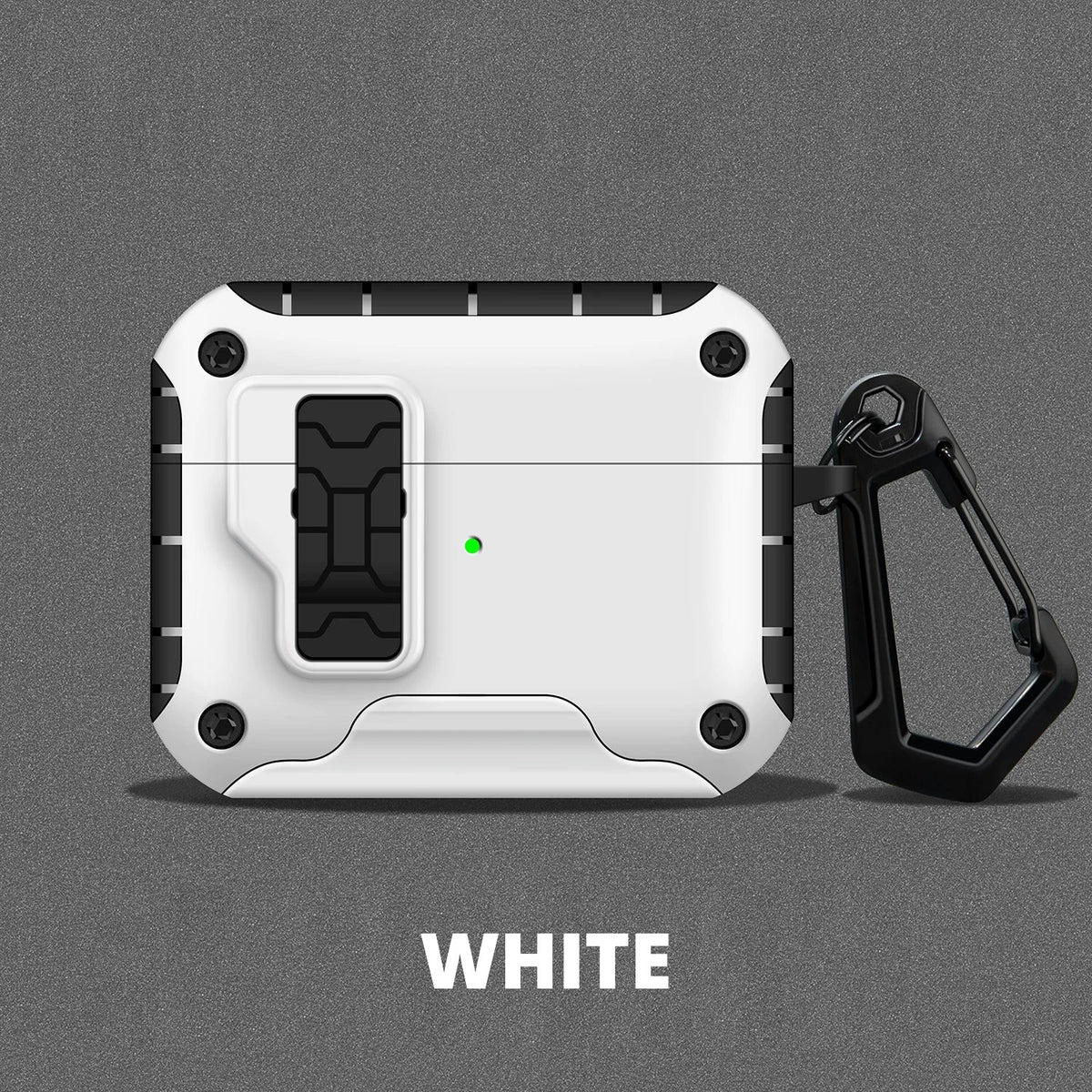 Magnetic Kickstand AirPods Case – White