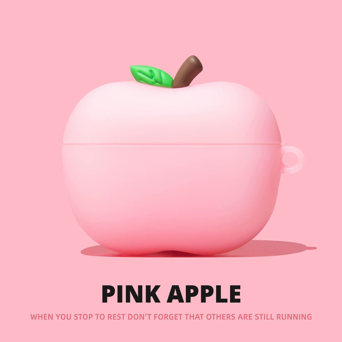 Pink Apple AirPods Case – Pink Ring