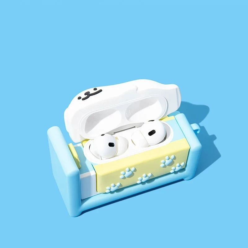 Sleepy Puppy AirPods Case – detail view