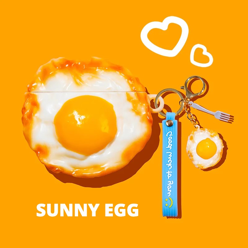 Sunny Egg AirPods Case – With Egg Charm