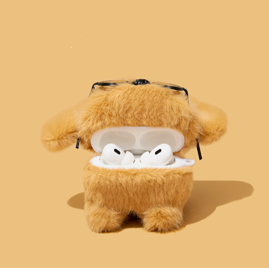 Glasses Dog AirPods Case