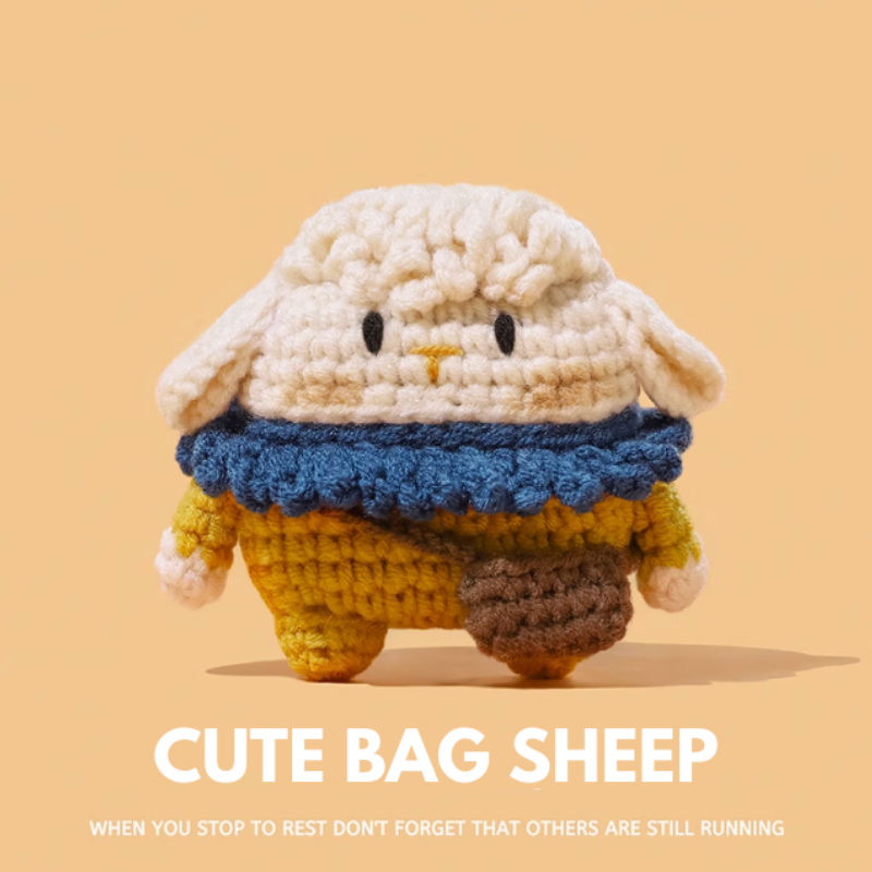 Cute Bag Sheep AirPods Case