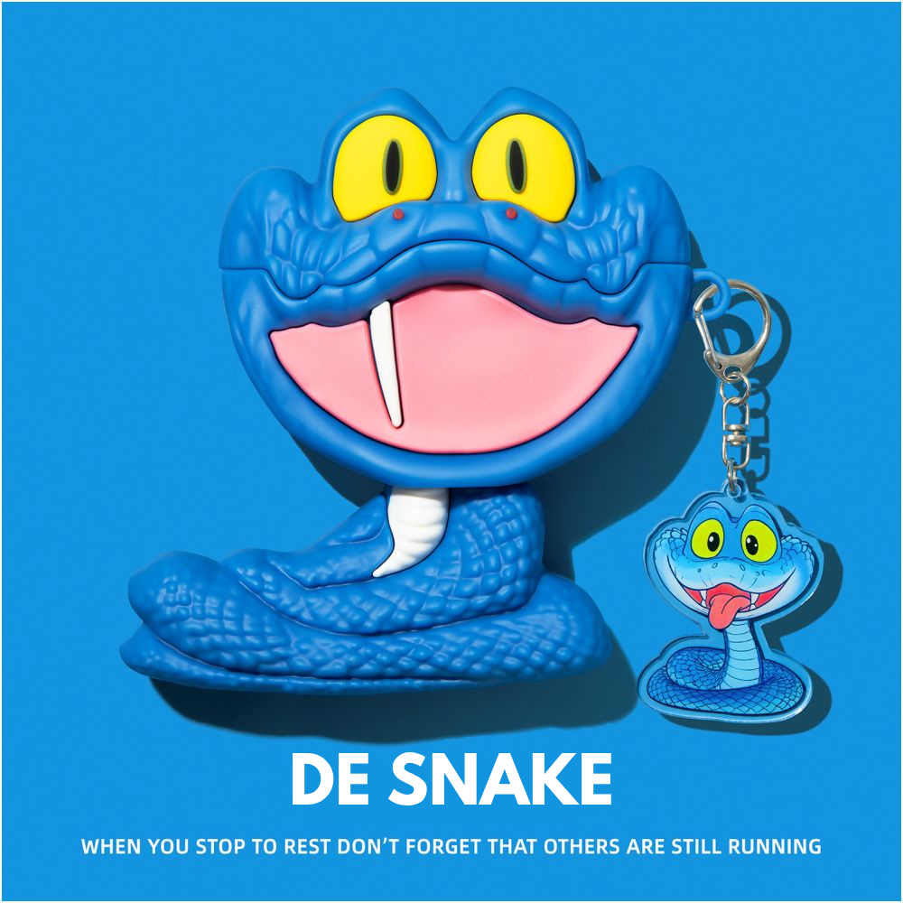 De Snake AirPods Case