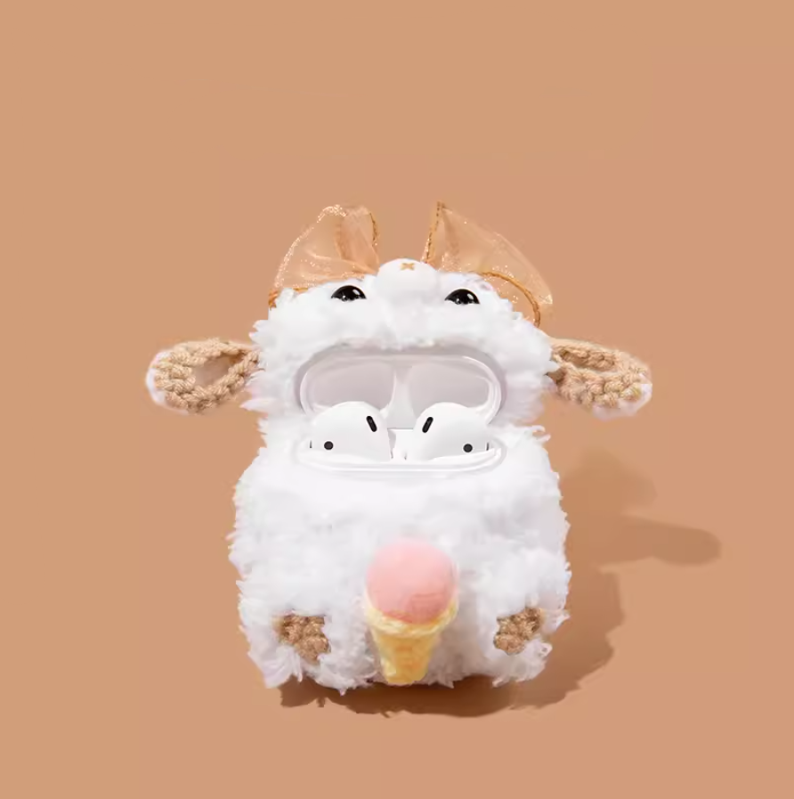 Ice Cream Bear AirPods Case