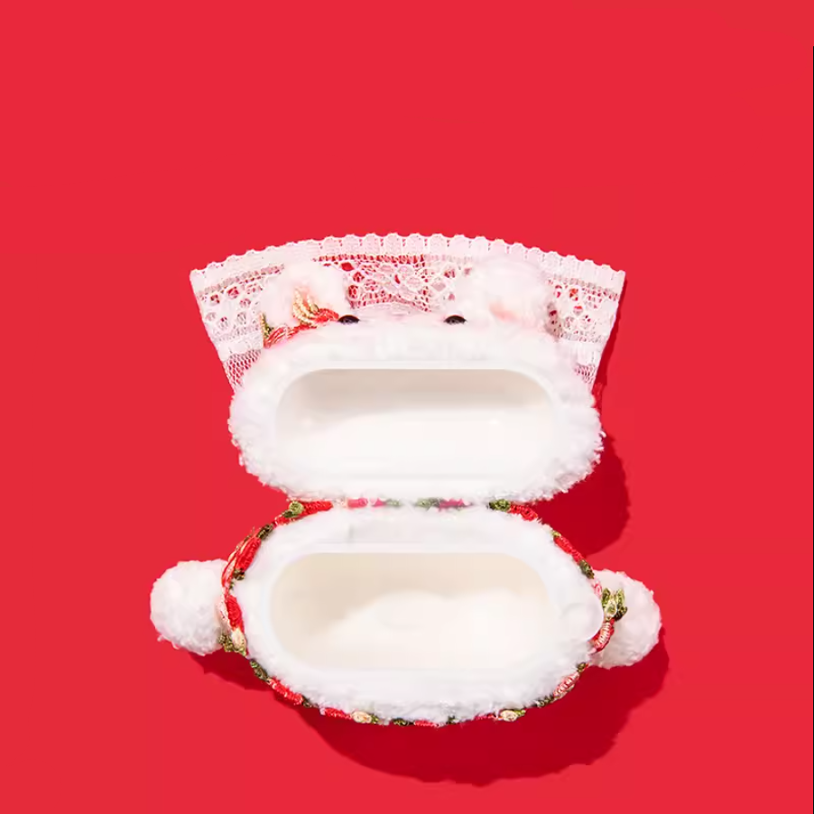 Rose Rabbit AirPods Case