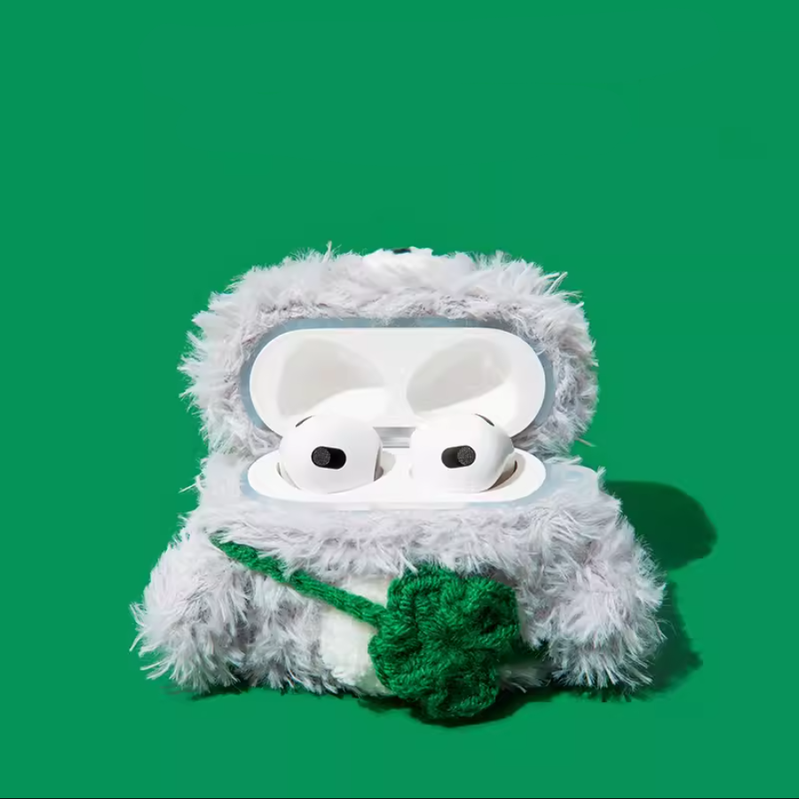 Grey Bear AirPods Case