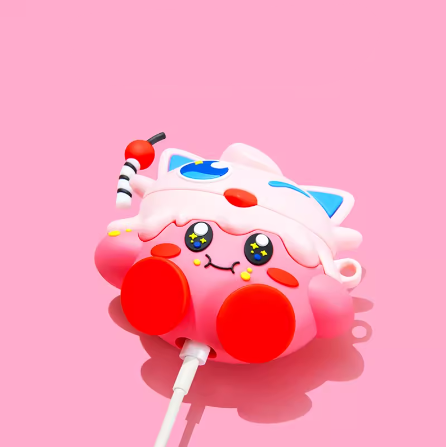 Kirby Puff AirPods Case