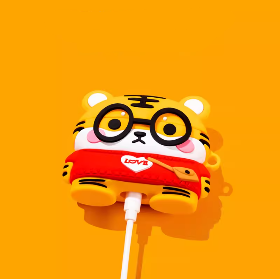 Dull Tiger Love Tiger AirPods Case