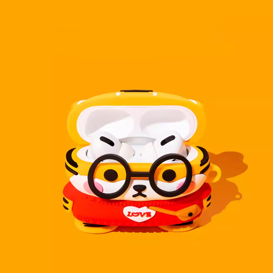Dull Tiger Love Tiger AirPods Case