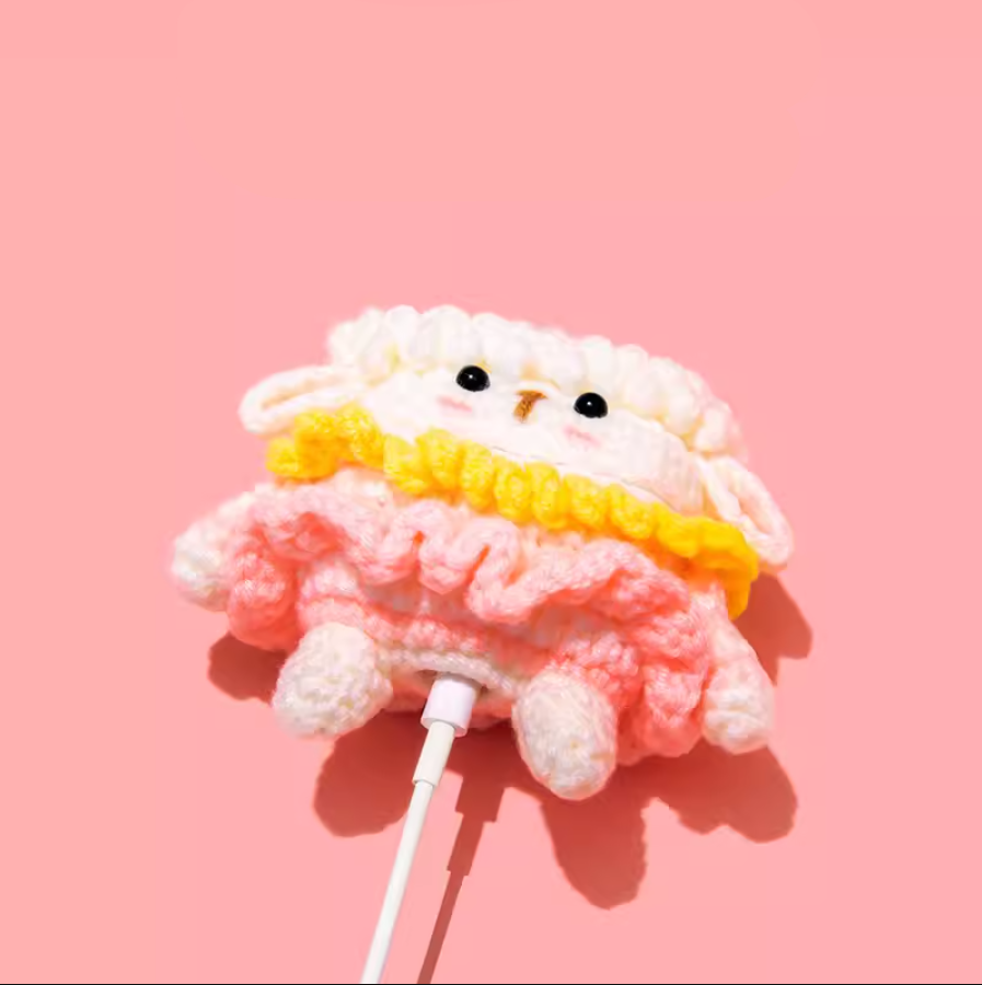 Cute Sheep AirPods Case