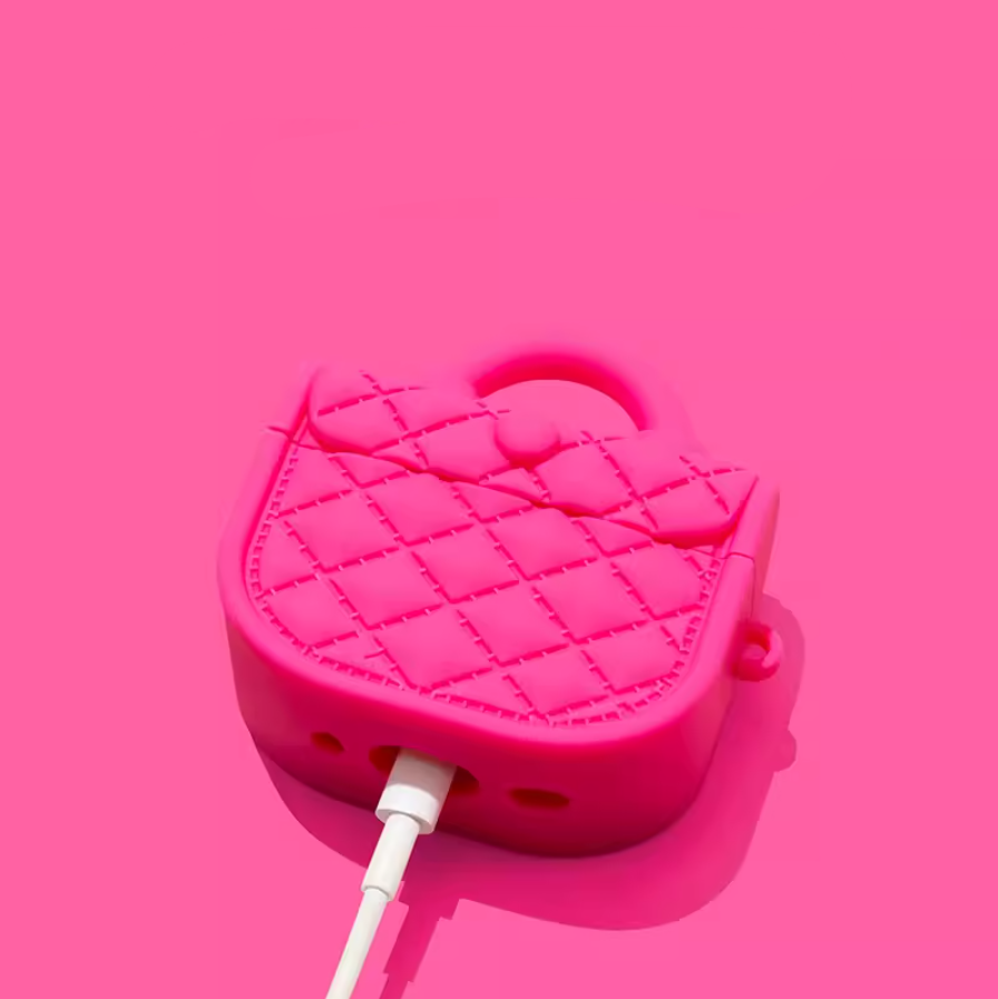 Pink Bag AirPods Case