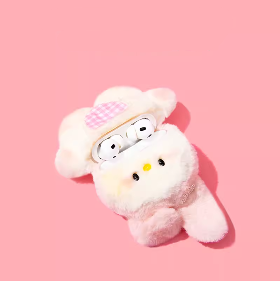 Cute Rabbit AirPods Case