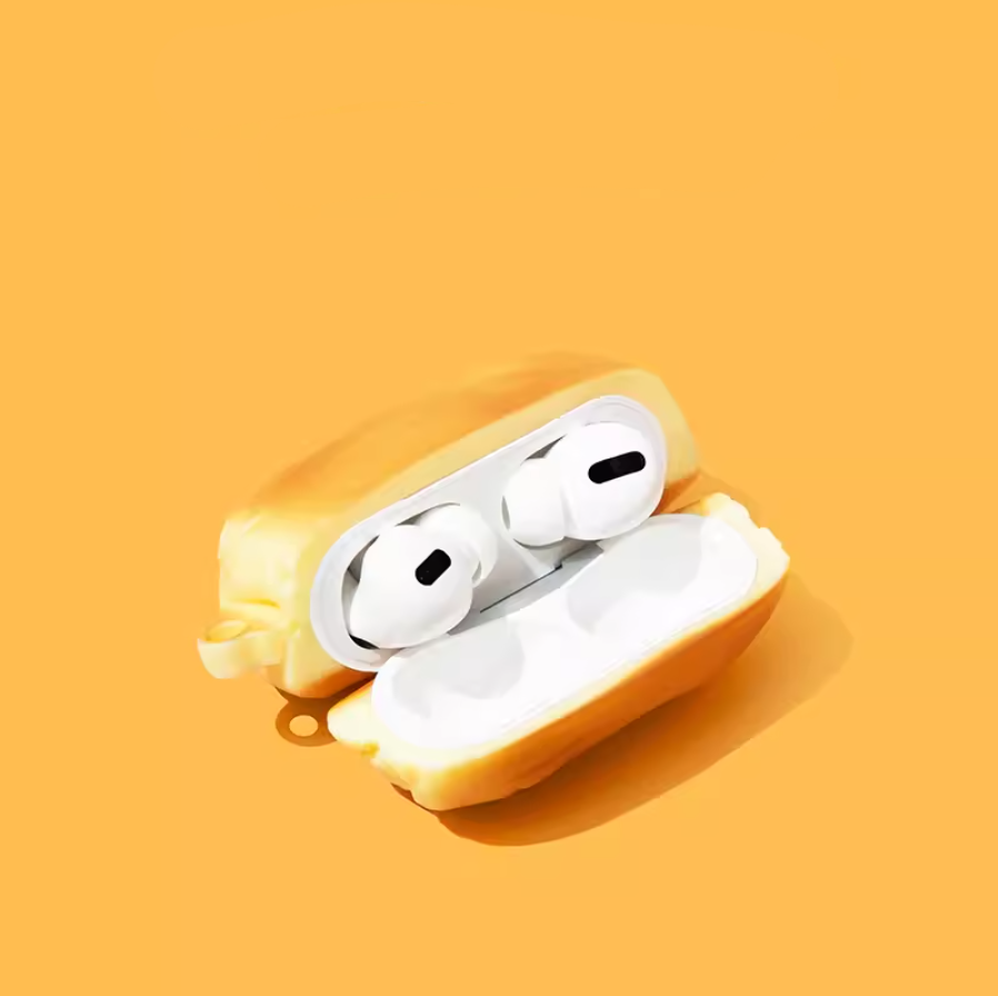 Bread AirPods Case – detail view