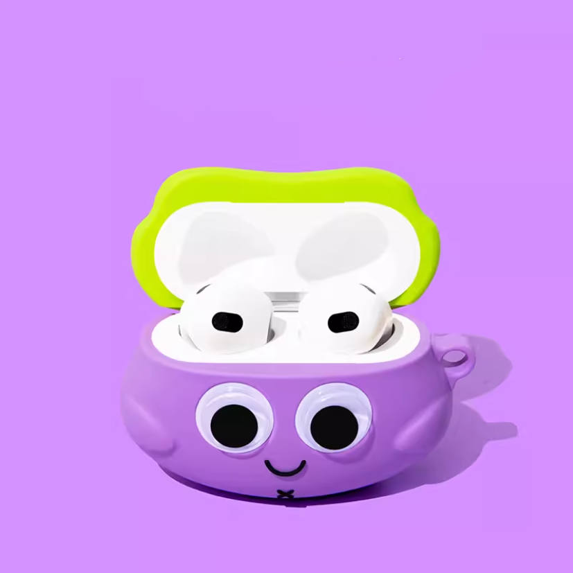 Eggplant AirPods Case