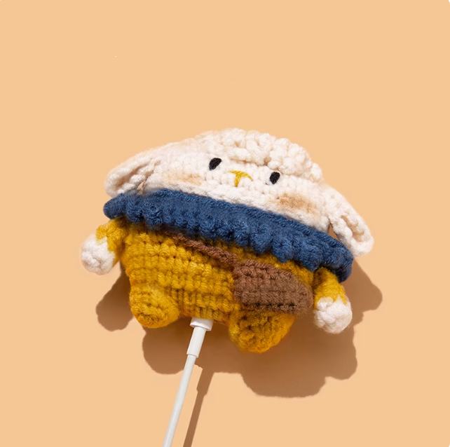 Cute Bag Sheep AirPods Case
