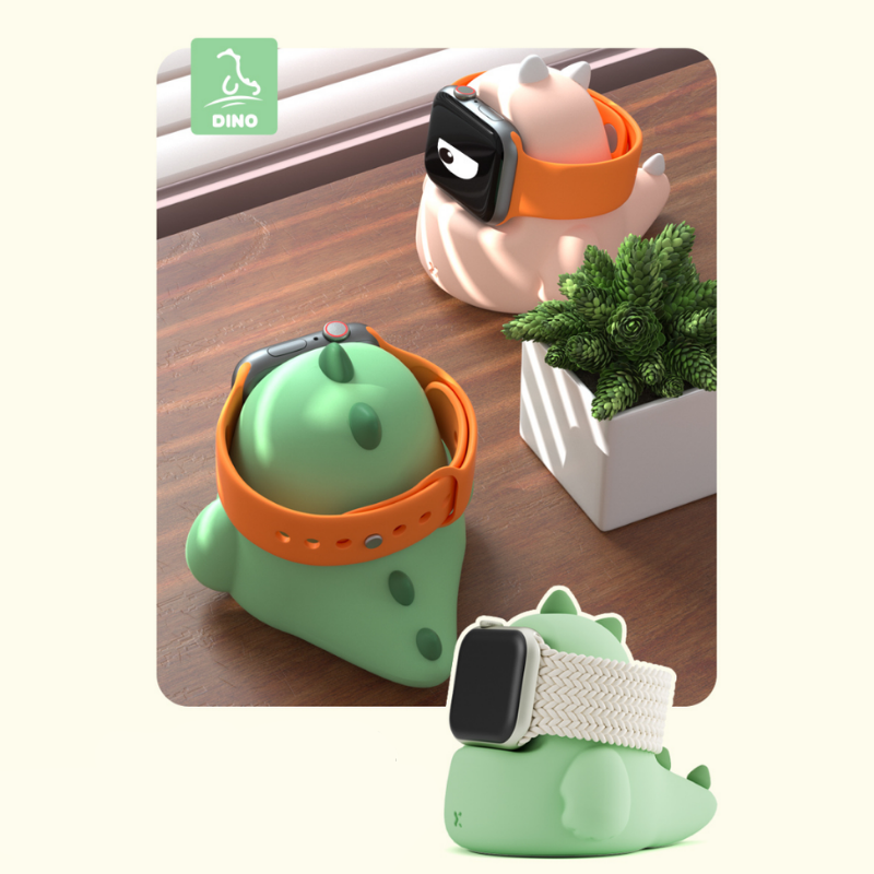 Dino Apple iWatch Charging Stand