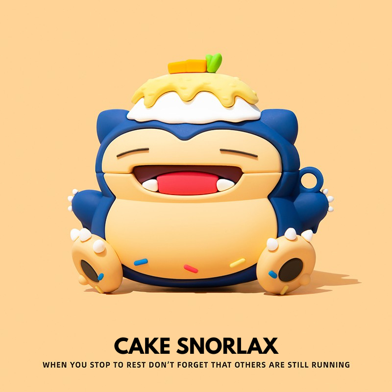 Cake Snorlax AirPods Case
