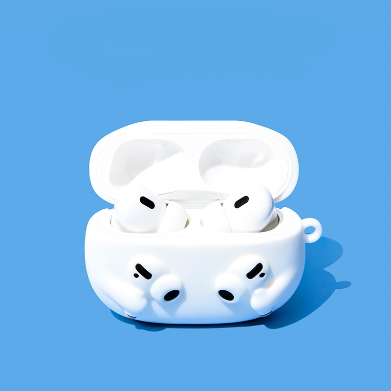 Cute Little White AirPods Case