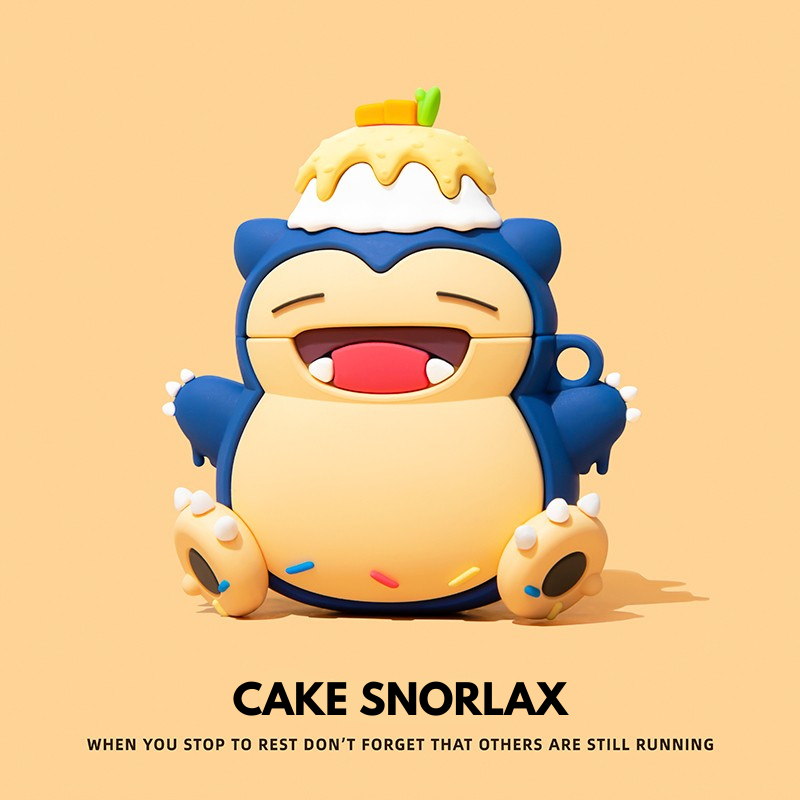 Cake Snorlax AirPods Case