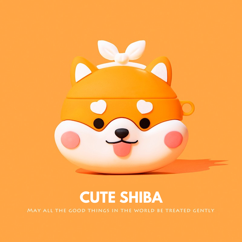 Cute Shiba AirPods Case