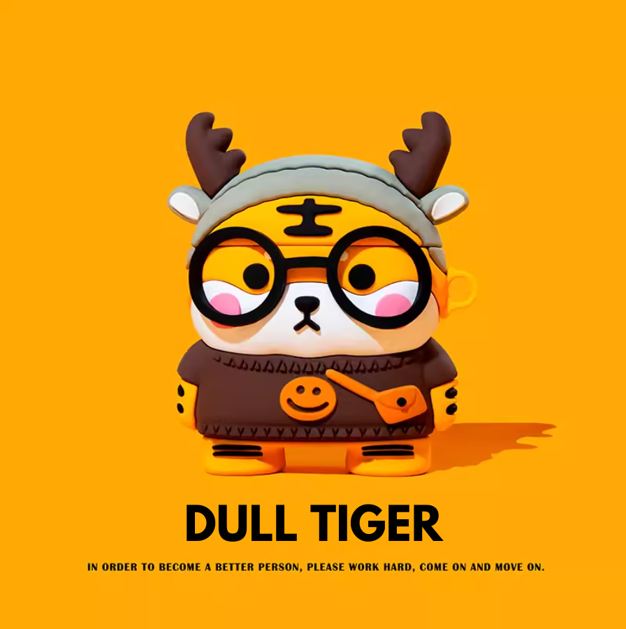 Dull Tiger Love Tiger AirPods Case