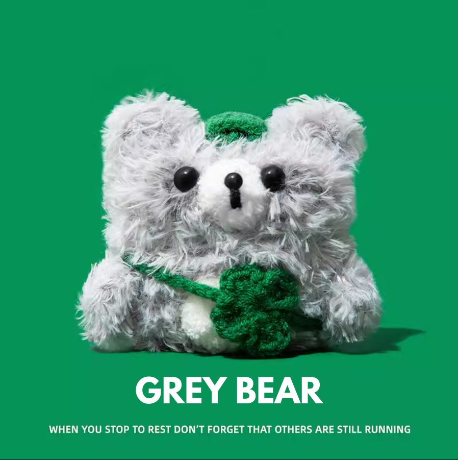 Grey Bear AirPods Case