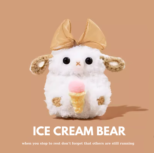 Ice Cream Bear AirPods Case