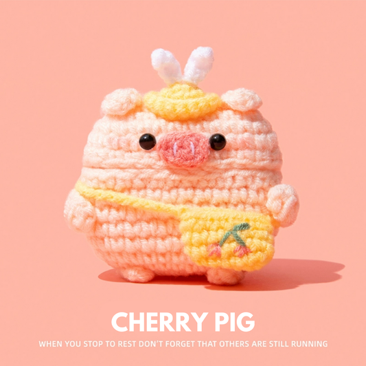 Cherry Pig AirPods Case